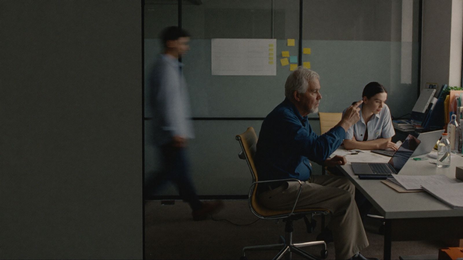 Operations leaders reviewing an active exception