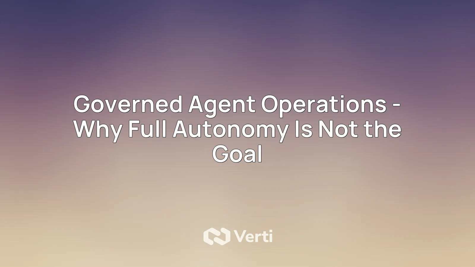 Cover art for governed agent operations with human-in-the-loop control